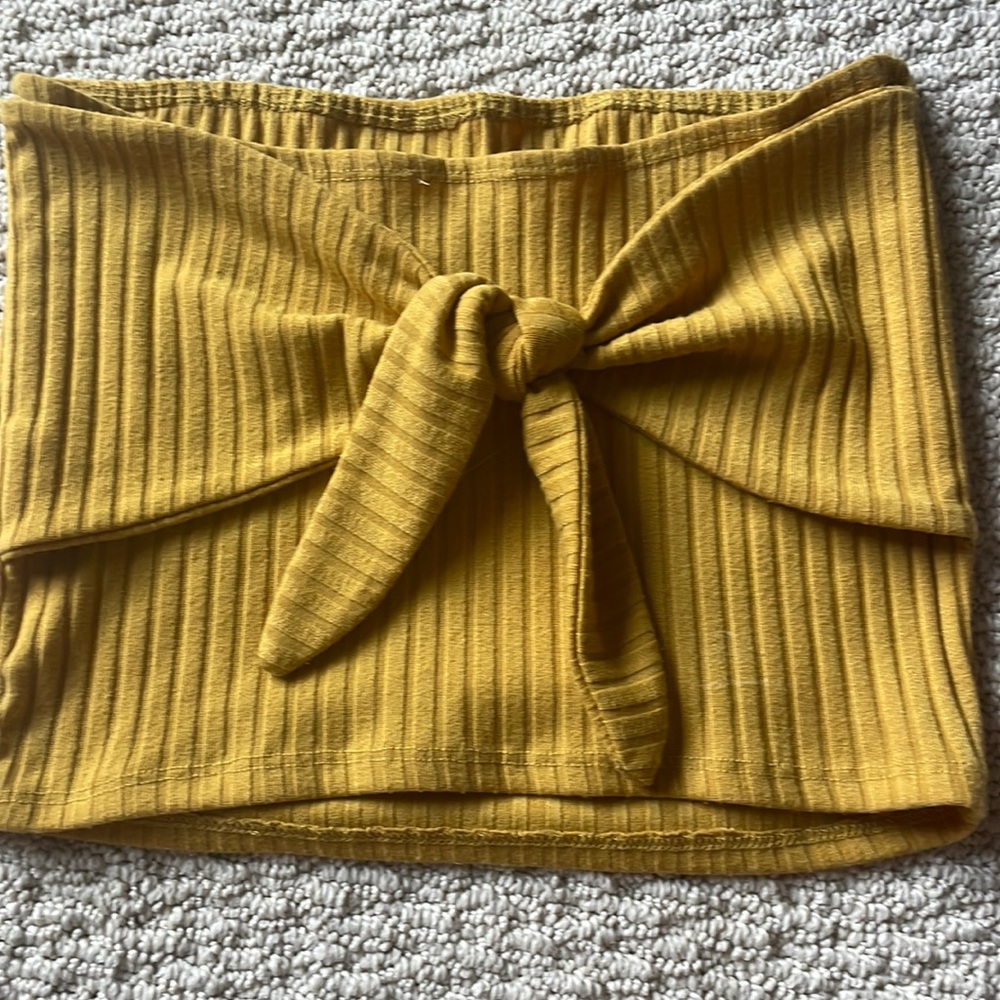 Garage tie tube top